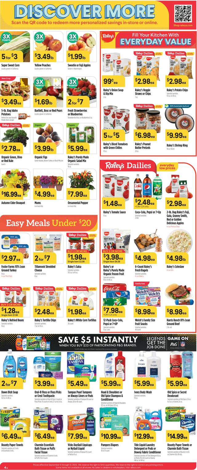 Catalogue Raley's from 09/06/2023
