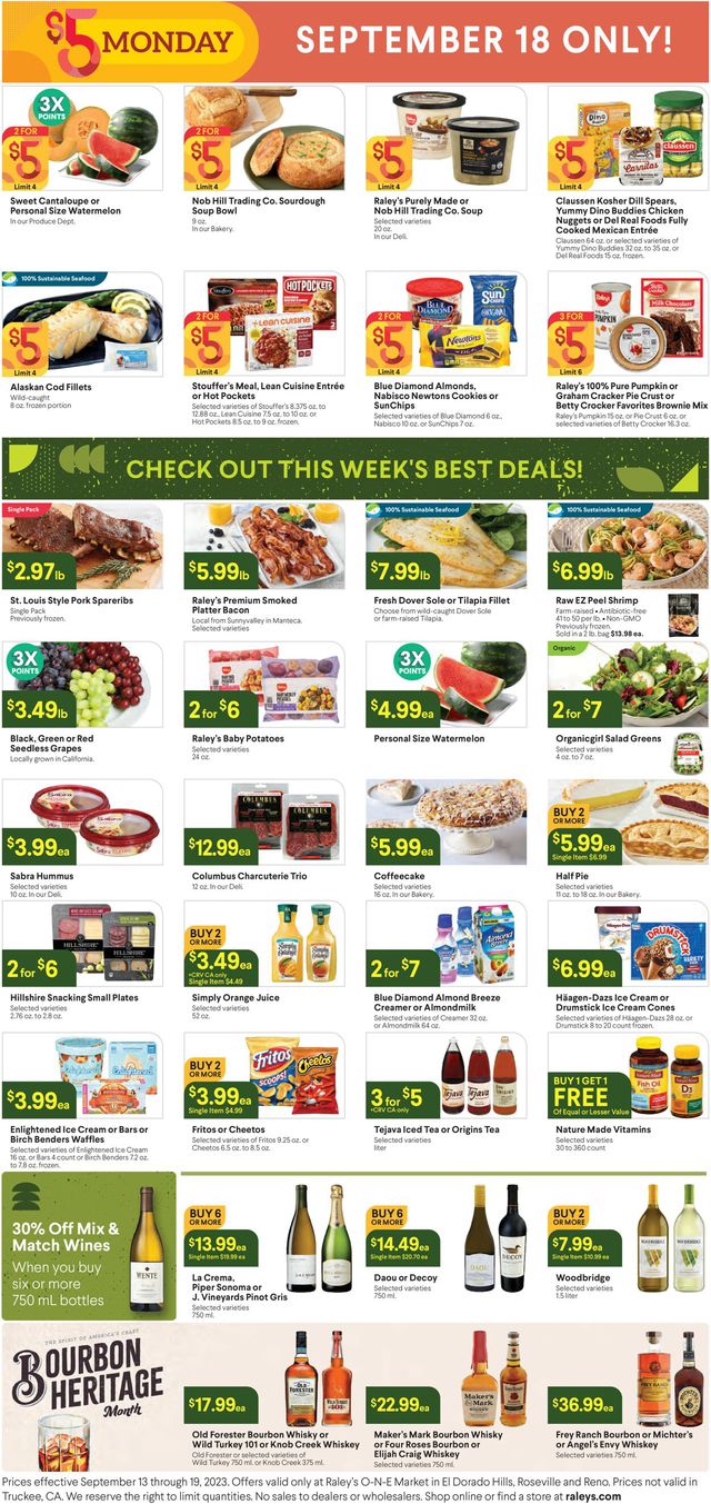 Catalogue Raley's from 09/13/2023