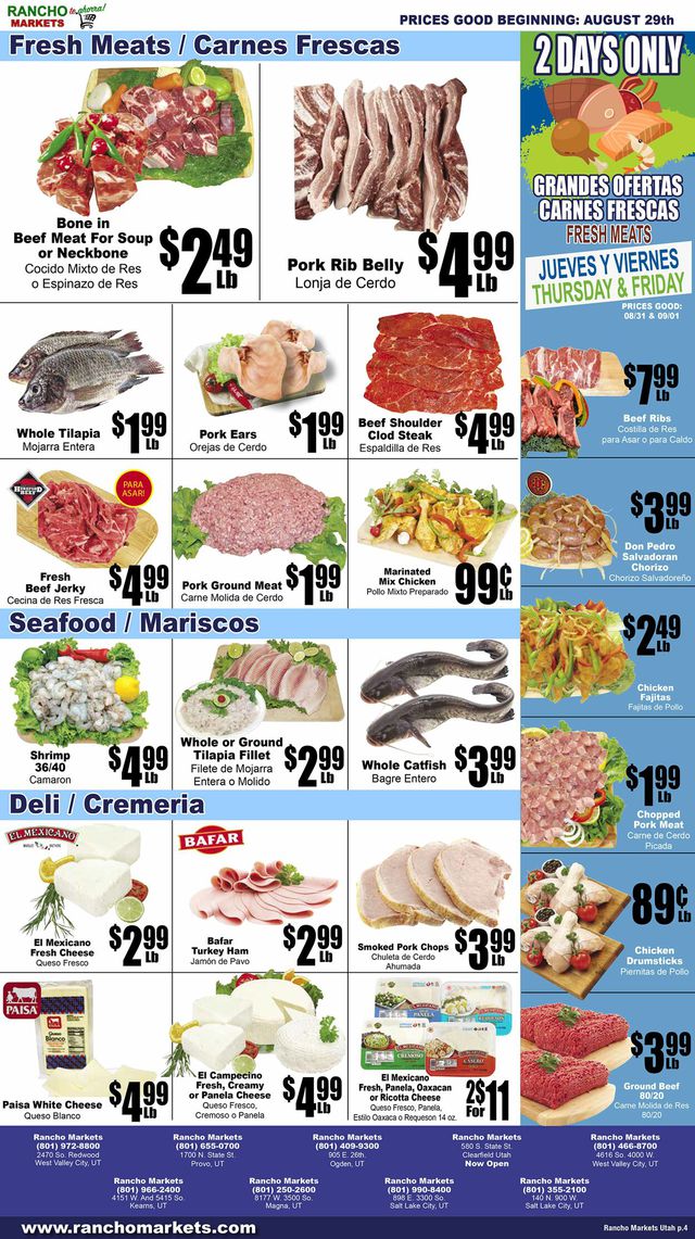 Catalogue Rancho Markets from 09/03/2023