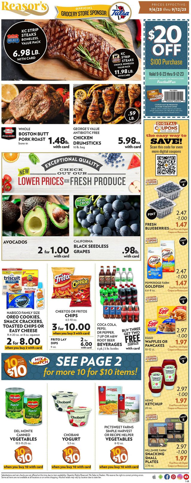 Catalogue Reasor's from 09/06/2023