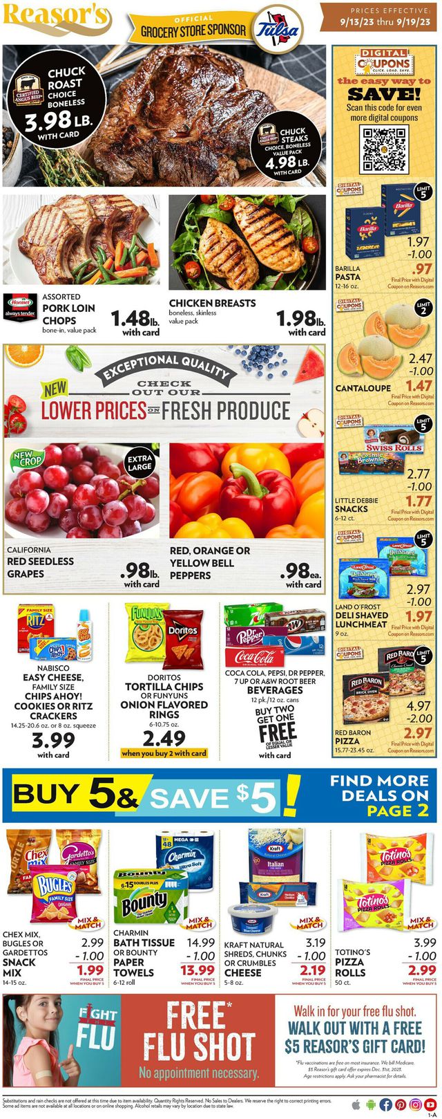 Catalogue Reasor's from 09/13/2023