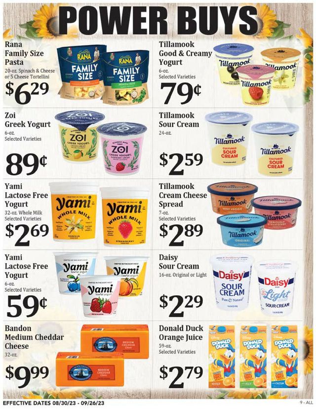 Catalogue Rosauers from 08/30/2023