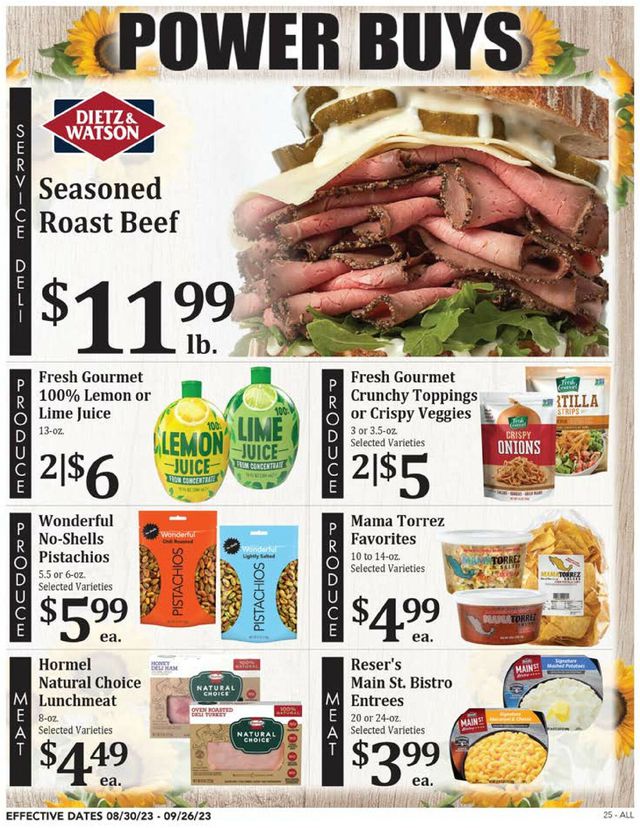 Catalogue Rosauers from 08/30/2023