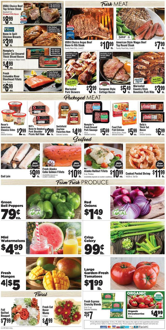 Catalogue Rosauers from 09/13/2023