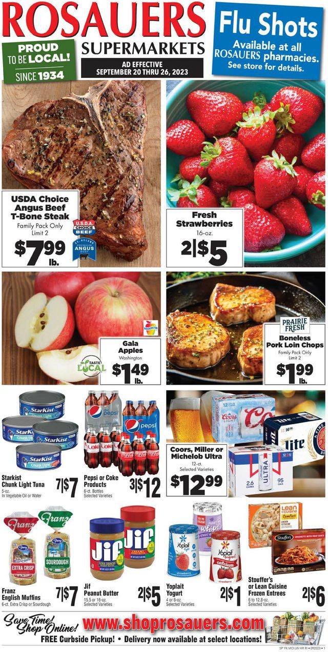 Catalogue Rosauers from 09/20/2023