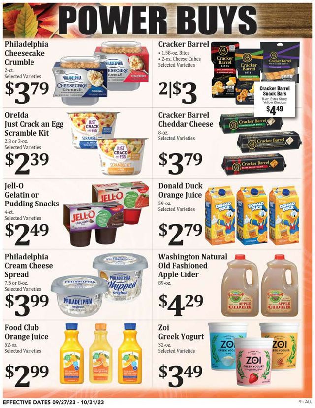 Catalogue Rosauers from 09/27/2023