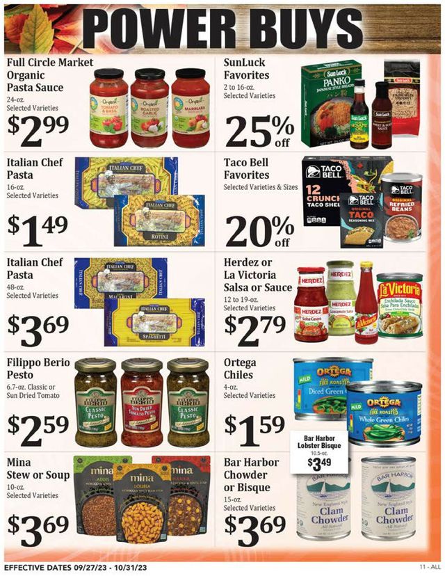 Catalogue Rosauers from 09/27/2023