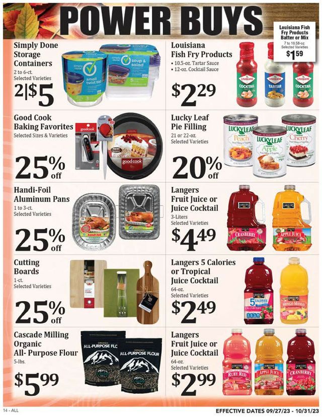 Catalogue Rosauers from 09/27/2023