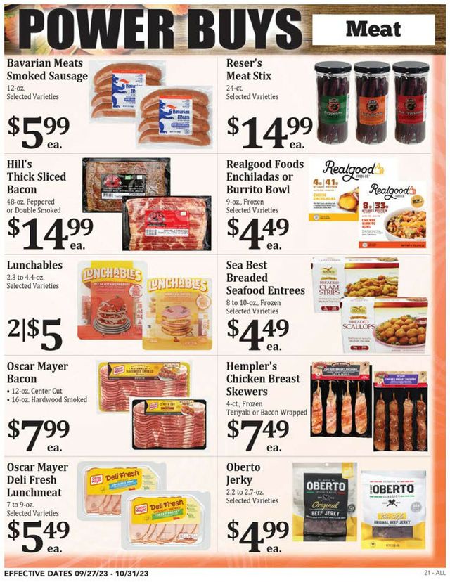 Catalogue Rosauers from 09/27/2023