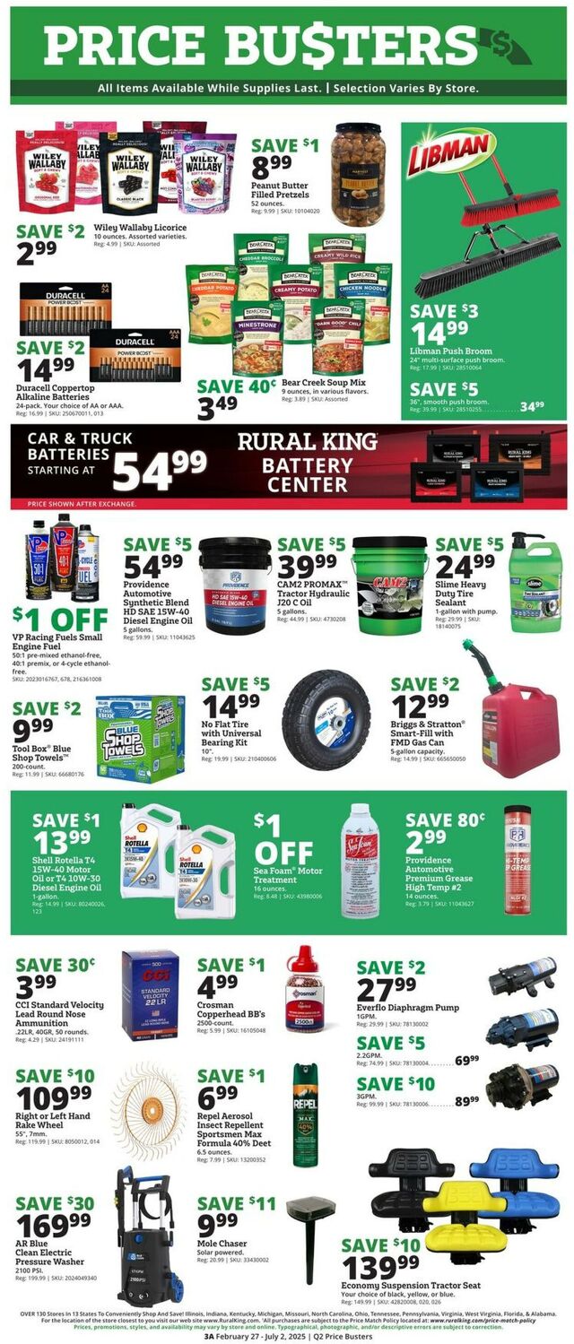 Catalogue Rural King from 02/27/2025