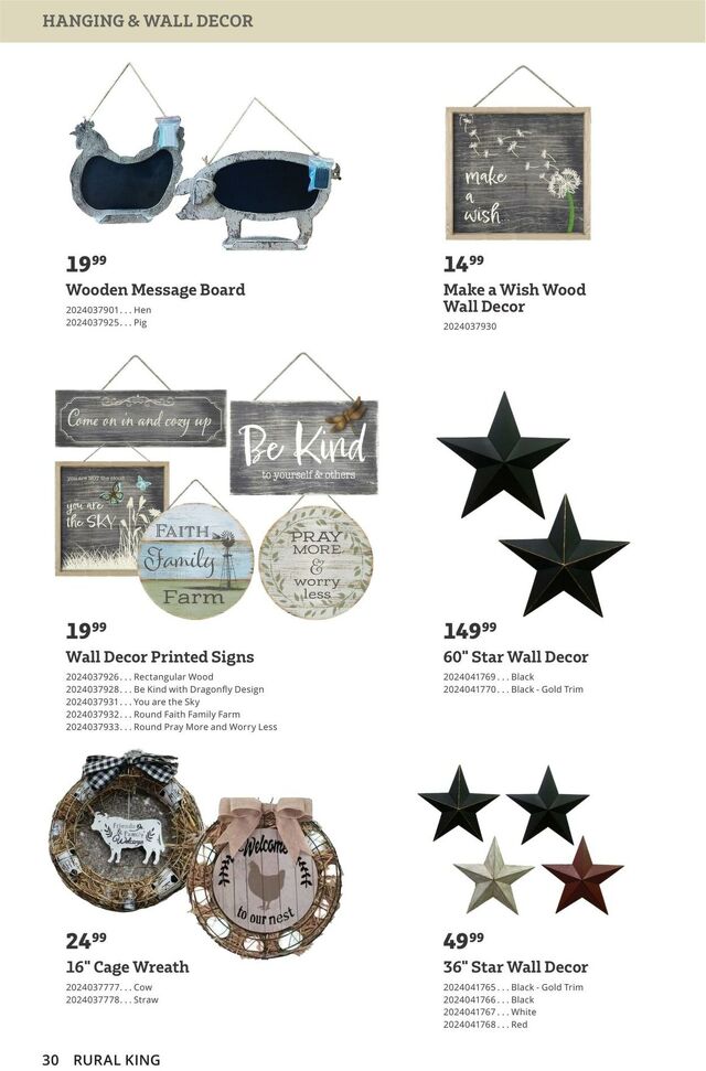 Catalogue Rural King from 05/13/2025