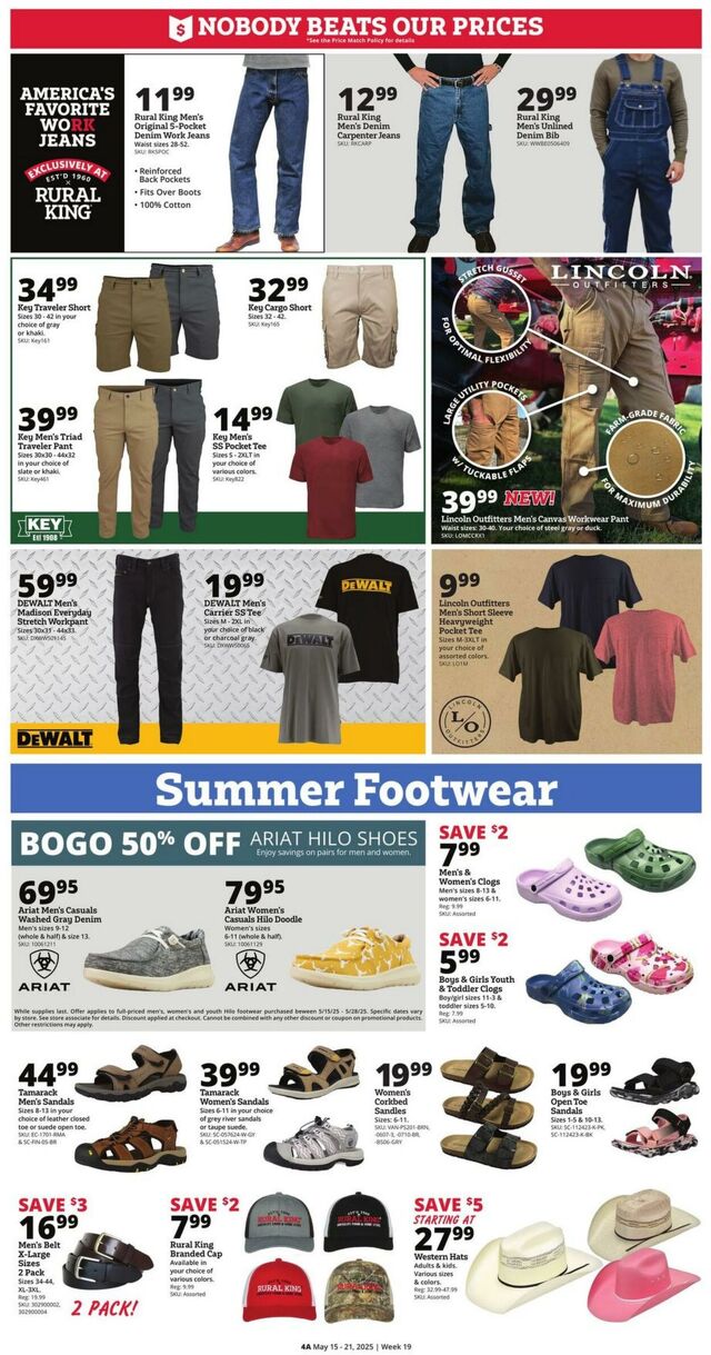 Catalogue Rural King from 05/15/2025