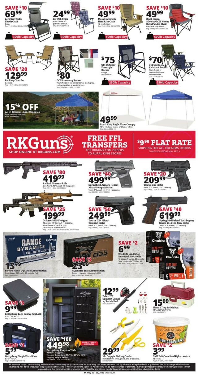 Catalogue Rural King from 05/22/2025
