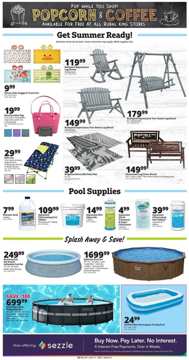Catalogue Rural King from 05/29/2025