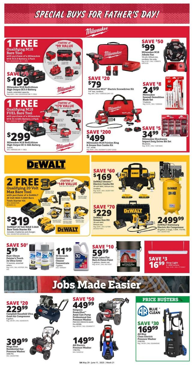 Catalogue Rural King from 05/29/2025