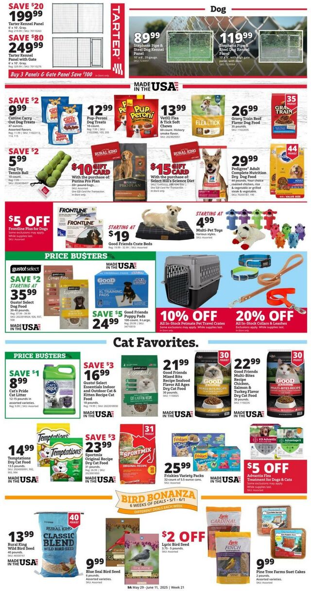 Catalogue Rural King from 05/29/2025