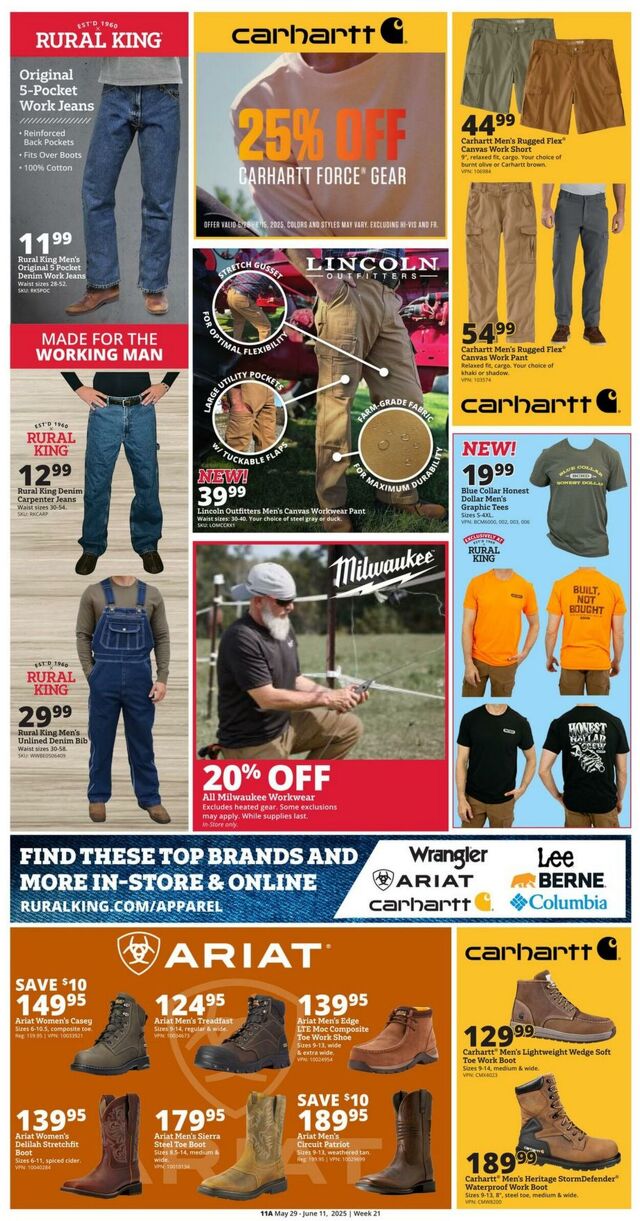 Catalogue Rural King from 05/29/2025