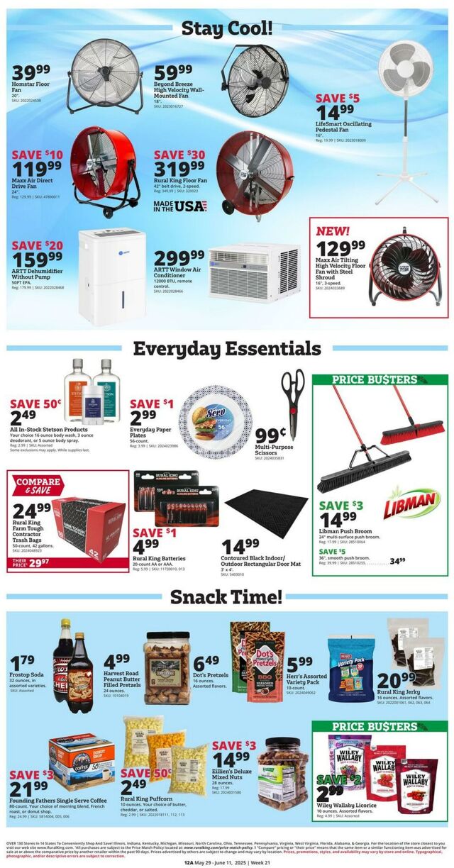 Catalogue Rural King from 05/29/2025