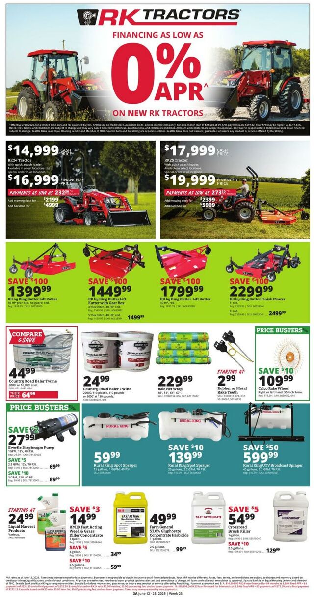 Catalogue Rural King from 06/12/2025