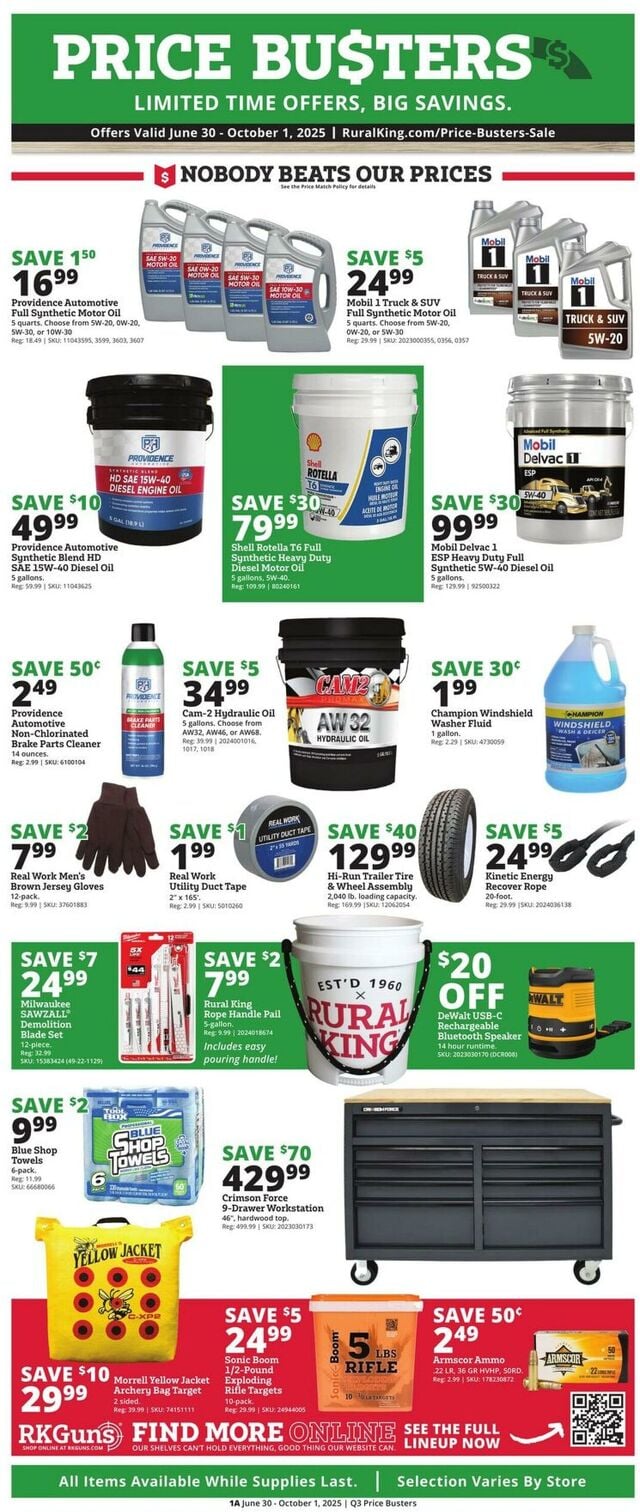Catalogue Rural King from 06/30/2025