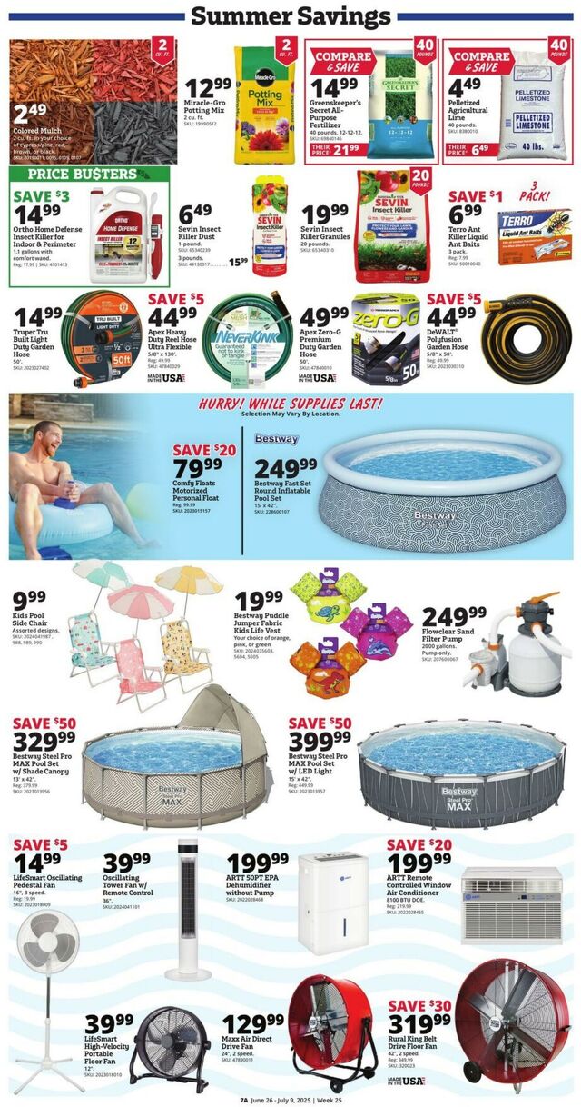 Catalogue Rural King from 06/26/2025