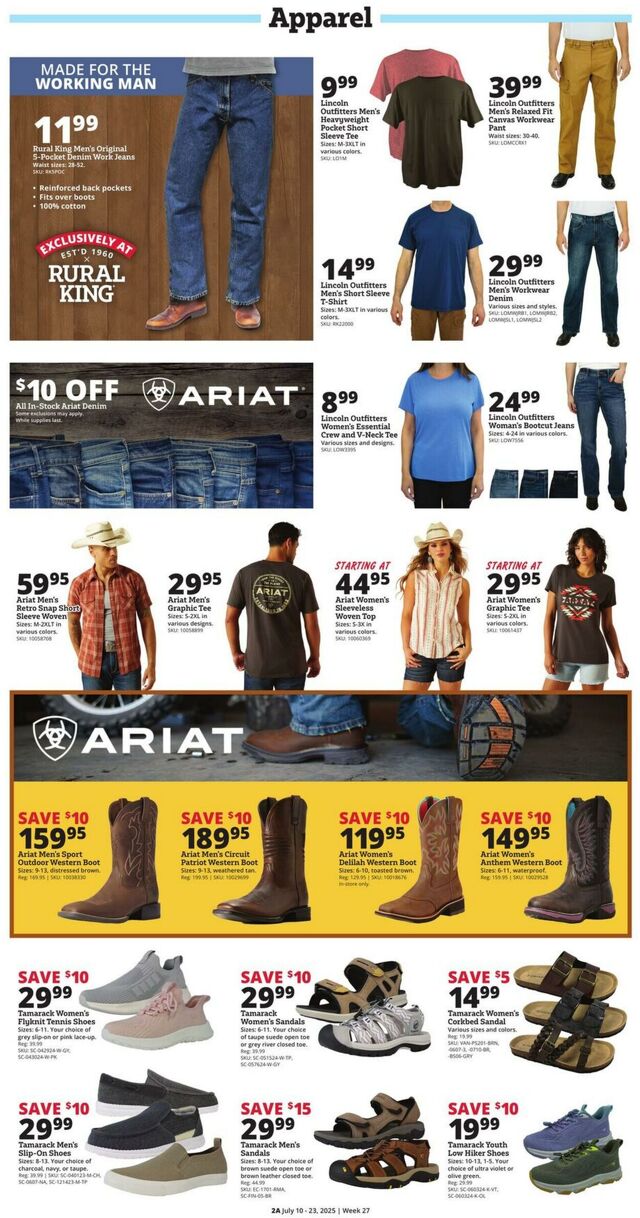 Catalogue Rural King from 07/10/2025