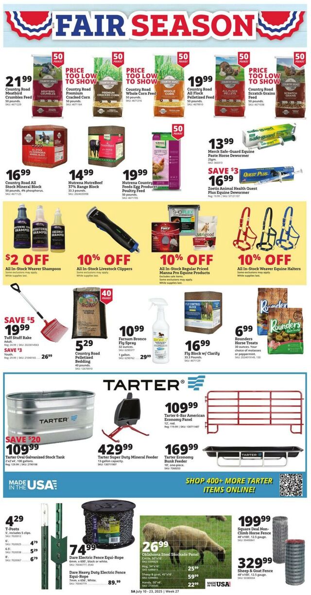 Catalogue Rural King from 07/10/2025