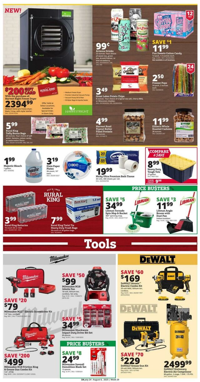 Catalogue Rural King from 07/24/2025