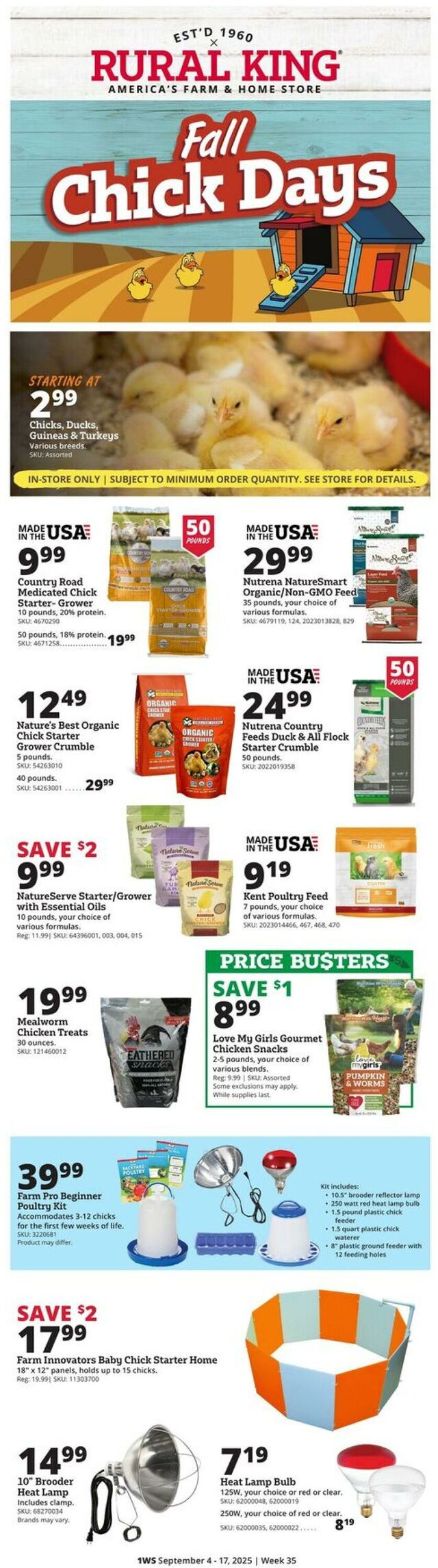 Catalogue Rural King from 09/04/2025
