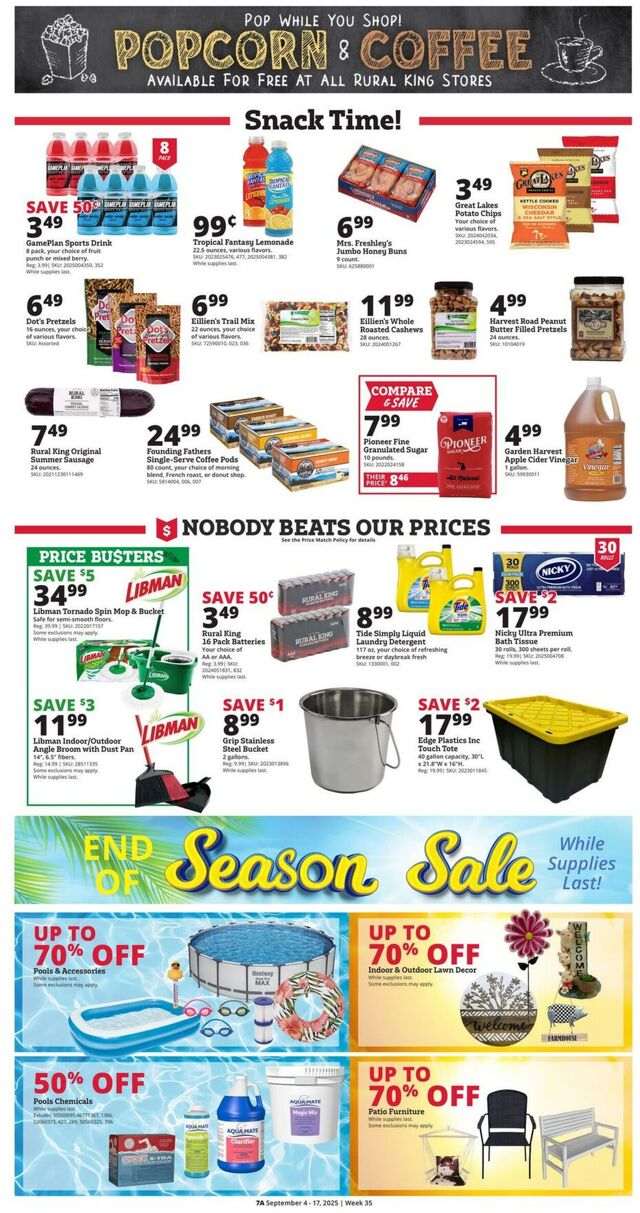 Catalogue Rural King from 09/04/2025