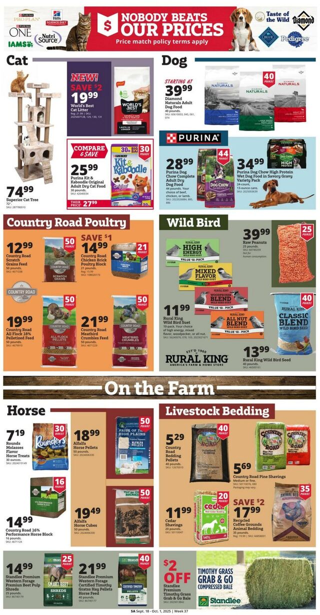Catalogue Rural King from 09/18/2025