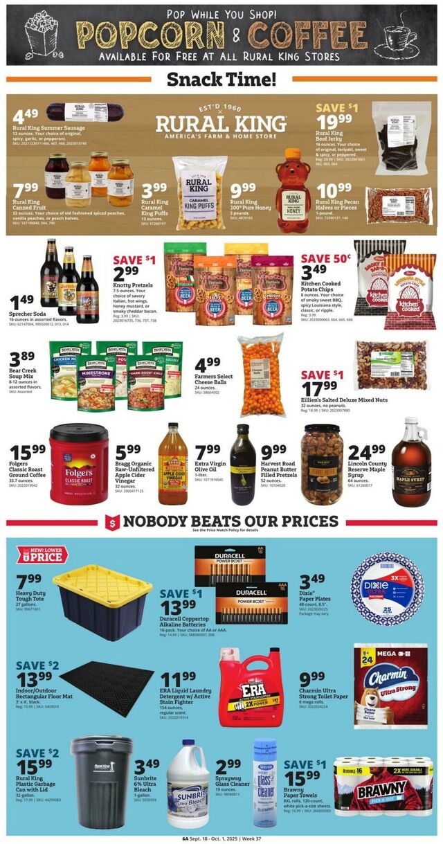 Catalogue Rural King from 09/18/2025