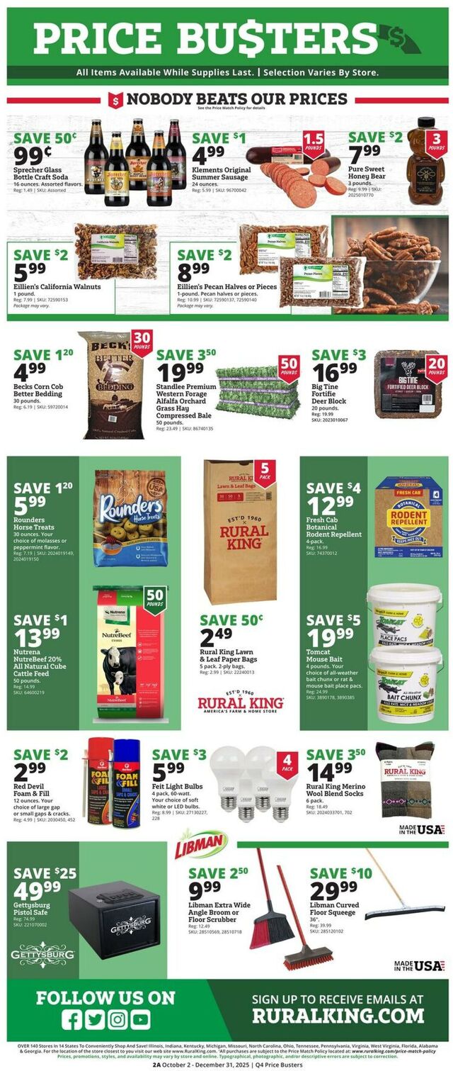 Catalogue Rural King from 10/02/2025
