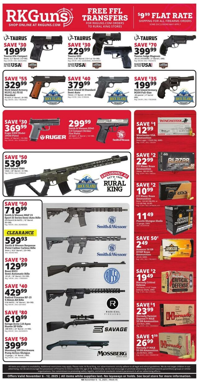 Catalogue Rural King from 11/06/2025