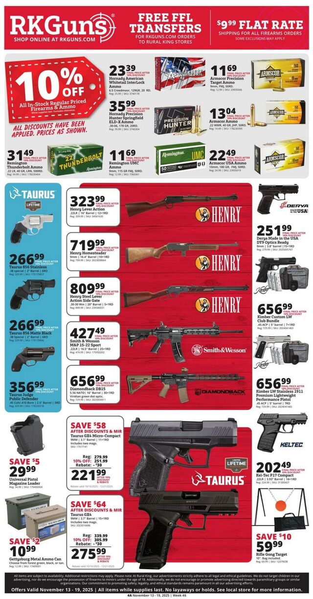 Catalogue Rural King from 11/13/2025