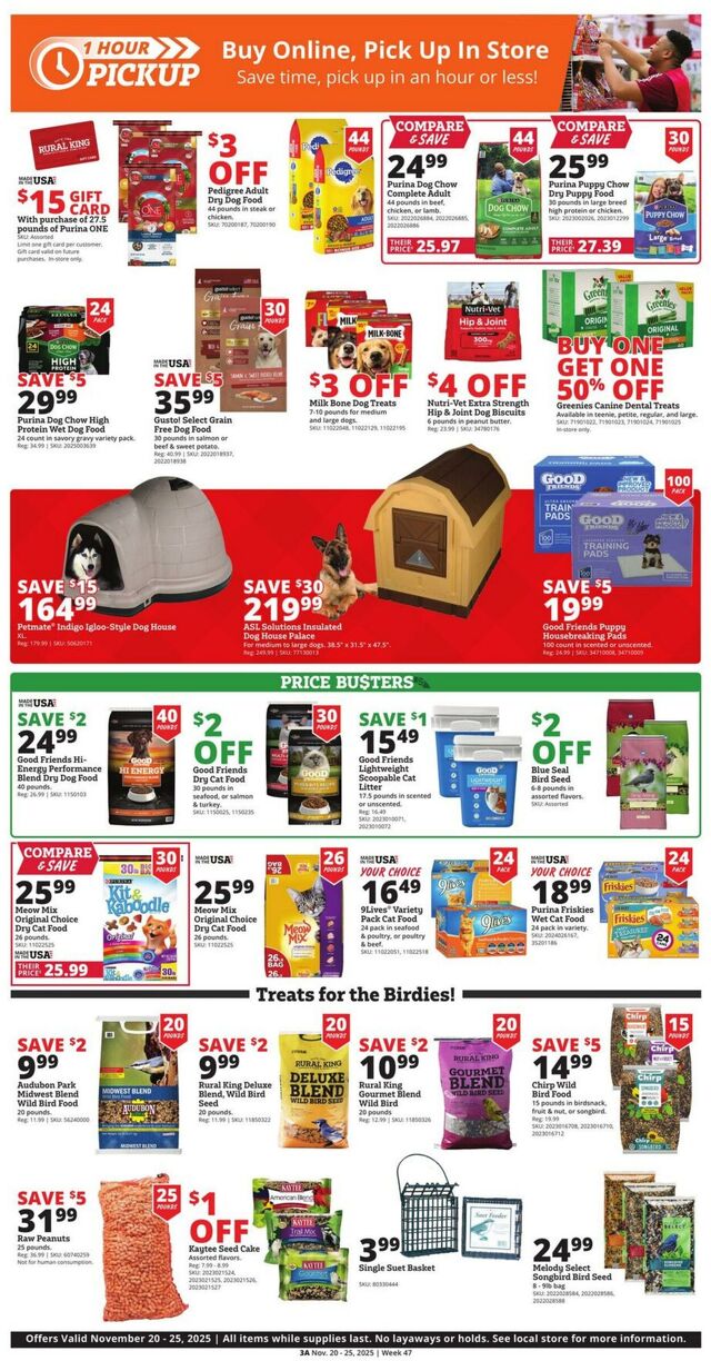 Catalogue Rural King from 11/20/2025