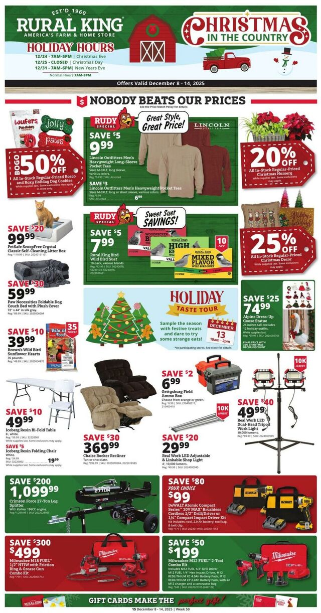 Catalogue Rural King from 12/08/2025