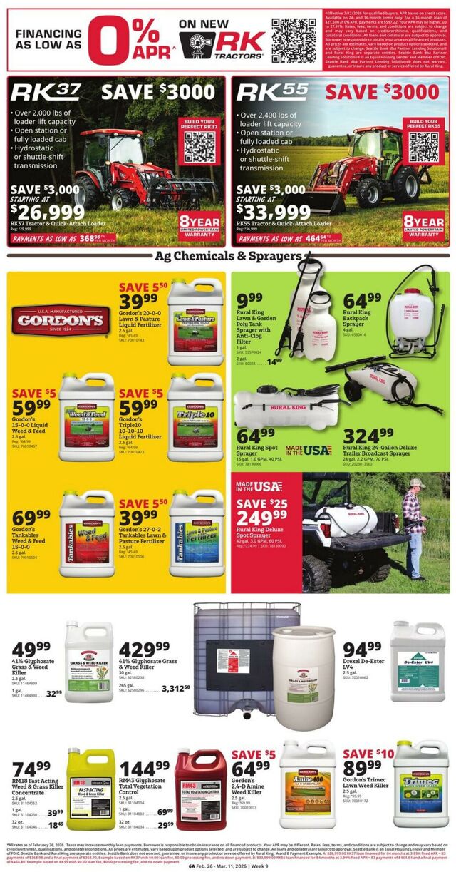 Catalogue Rural King from 02/26/2026