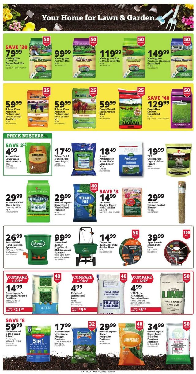 Catalogue Rural King from 02/26/2026