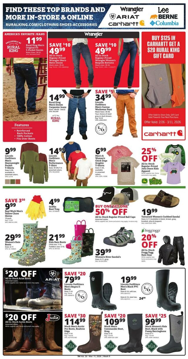 Catalogue Rural King from 02/26/2026