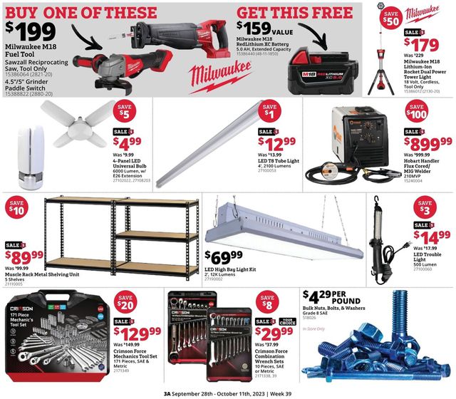 Catalogue Rural King from 09/28/2023