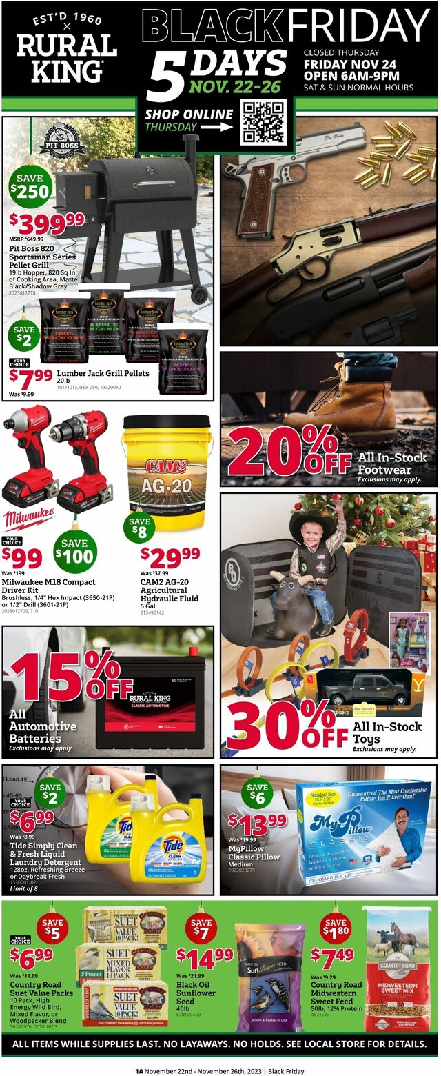 Catalogue Rural King from 11/21/2023