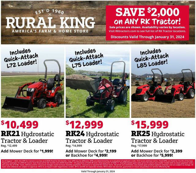Catalogue Rural King from 12/17/2023