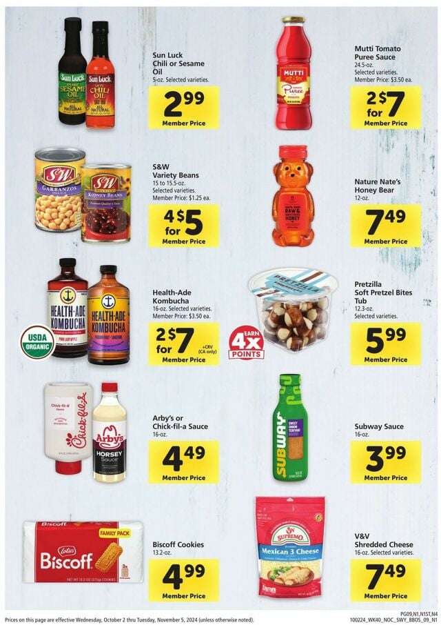 Catalogue Safeway from 10/02/2024