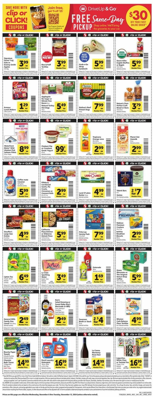 Catalogue Safeway from 11/06/2024