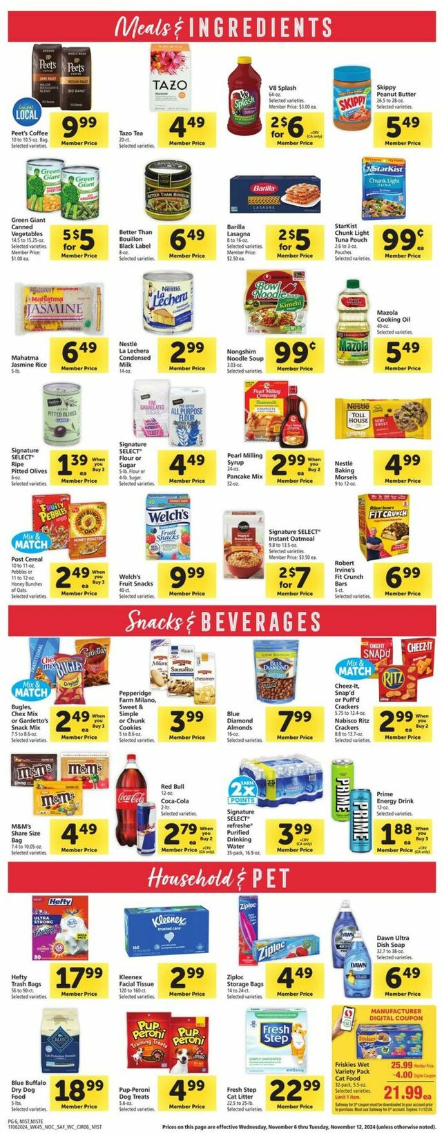 Catalogue Safeway from 11/06/2024