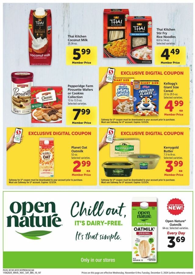 Catalogue Safeway from 11/06/2024