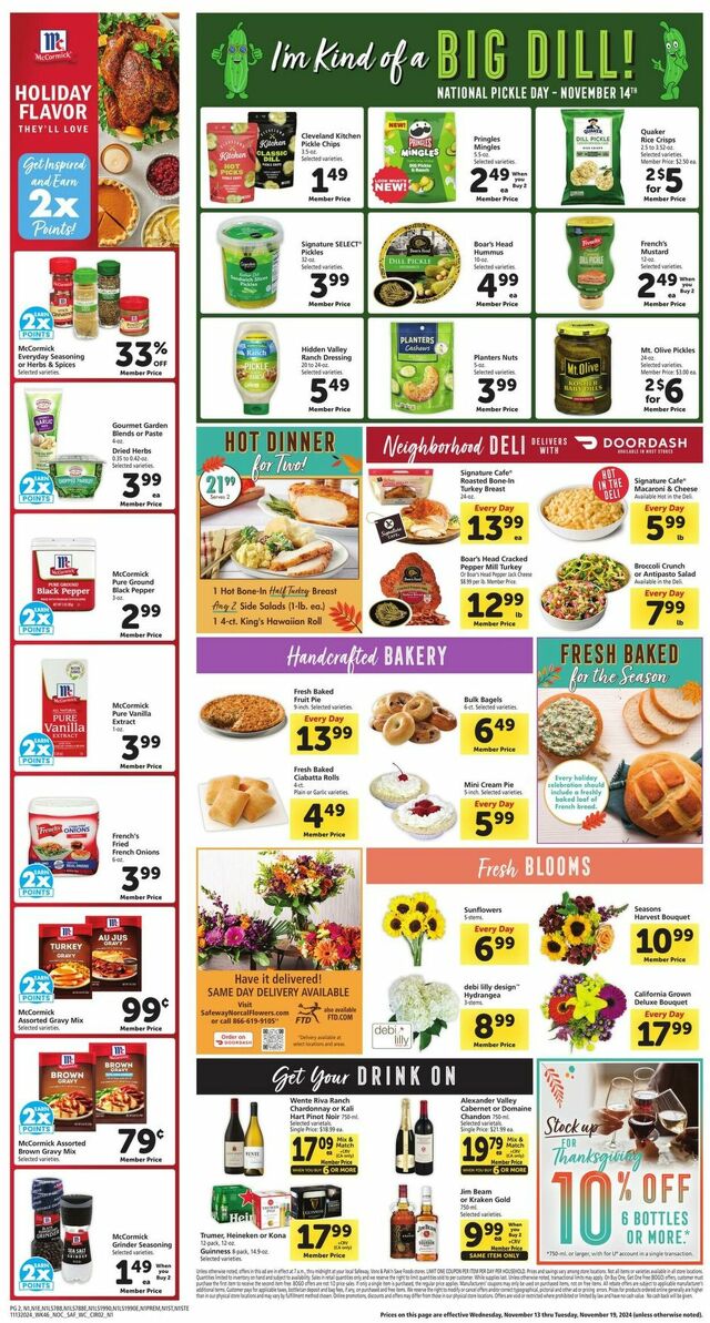 Catalogue Safeway from 11/13/2024