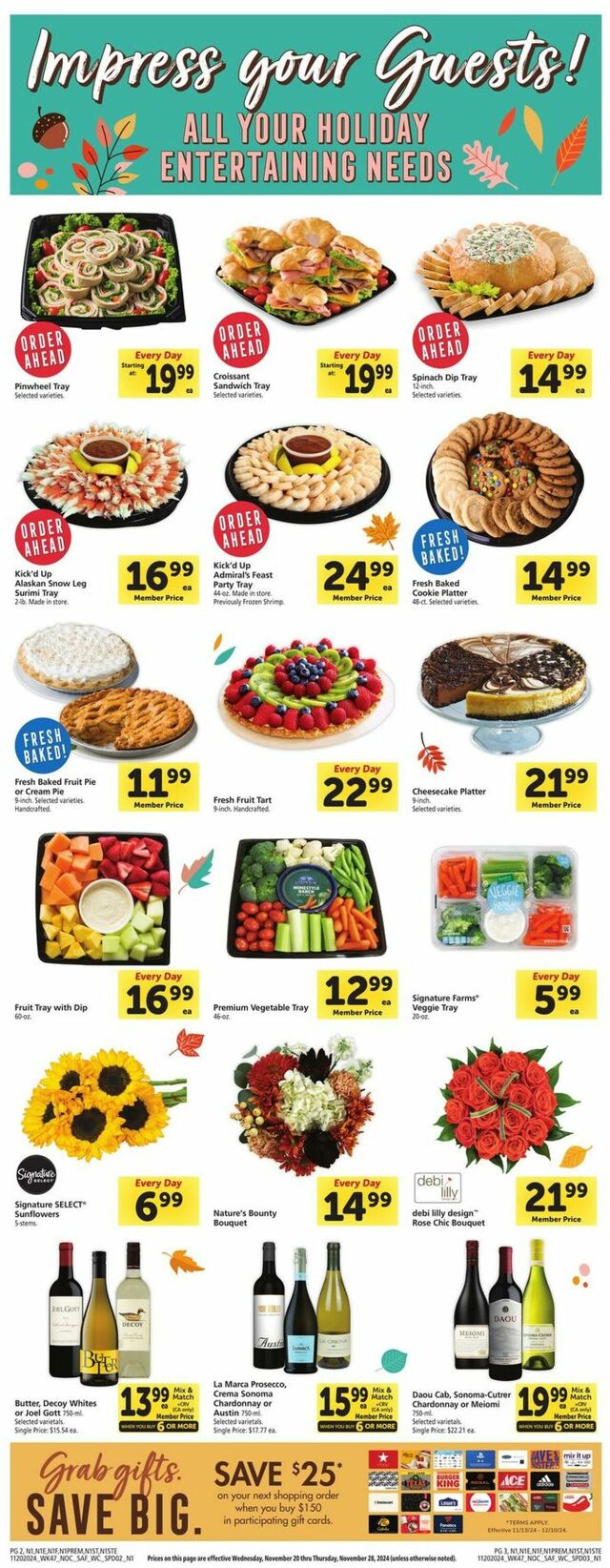 Catalogue Safeway from 11/20/2024