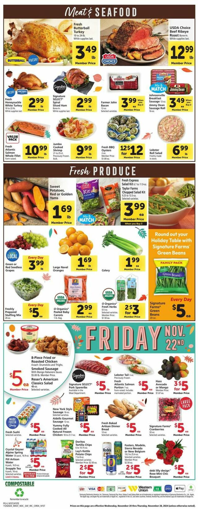 Catalogue Safeway from 11/20/2024